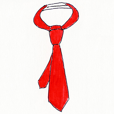 Tietietie-How to tie a tie.double knot(You can choose from four